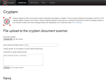 Tablet Screenshot of cryptam.com